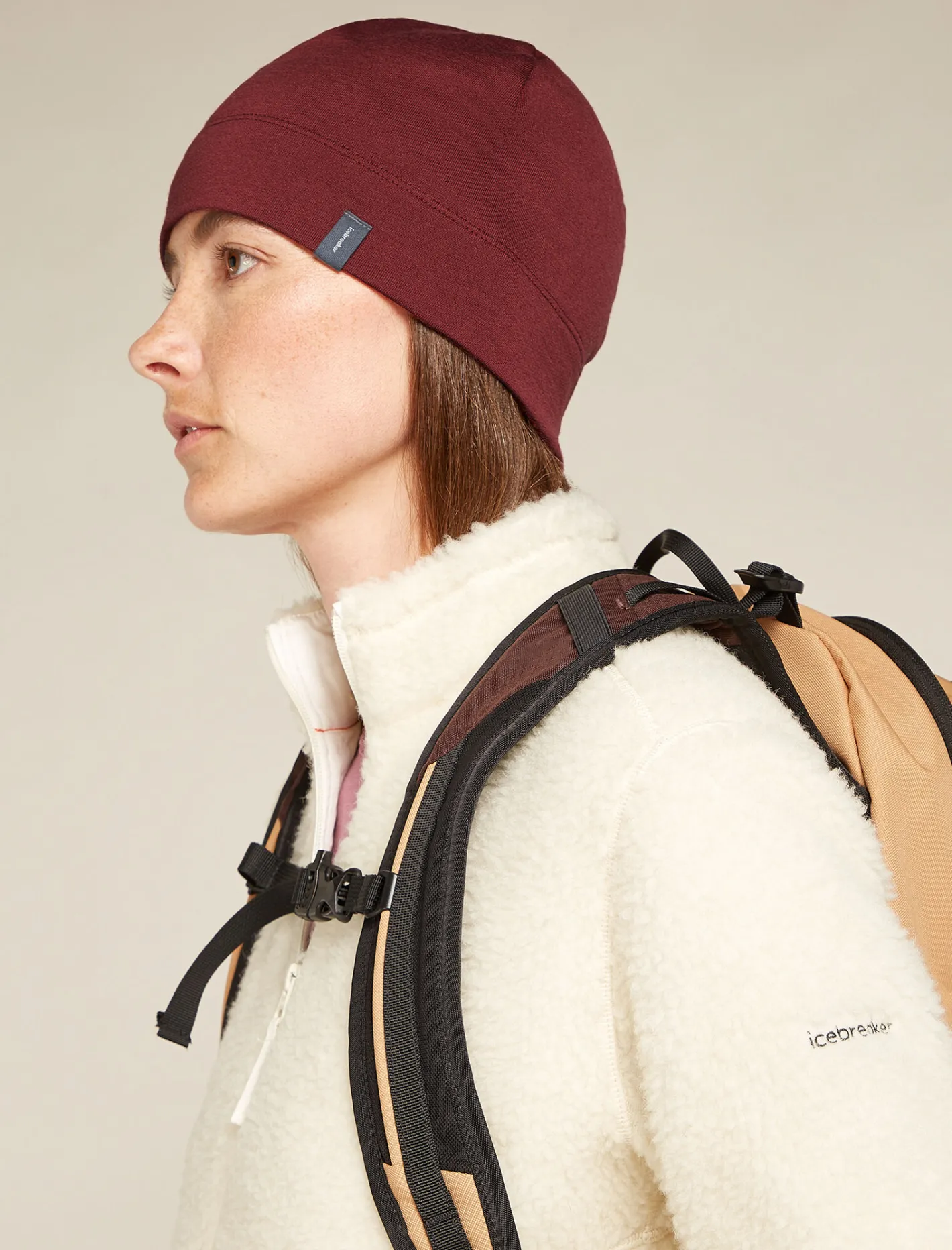 Icebreaker Accessories|Accessories^Unisex Merino 260 Ridge Beanie Port