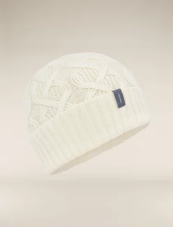 Icebreaker Accessories|Accessories^Unisex Merino Cable Knit Beanie Undyed