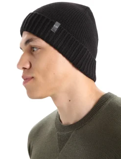 Icebreaker Accessories|Accessories^Unisex Vela Cuff Beanie Black