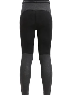 Icebreaker Bottoms|Base Layers^Women's 125 ZoneKnit™ Thermal Leggings Black/JetHeather