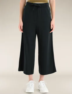 Icebreaker Bottoms^Women's Granary Culottes Black