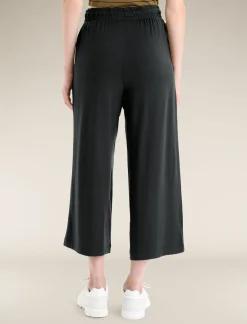 Icebreaker Bottoms^Women's Granary Culottes Black