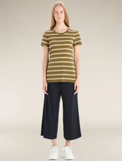 Icebreaker Bottoms^Women's Granary Culottes Black