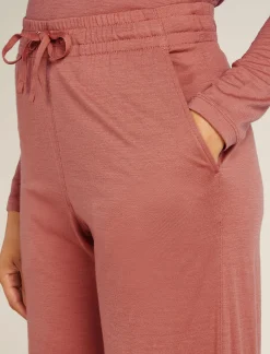 Icebreaker Bottoms^Women's Granary Culottes CedarWood