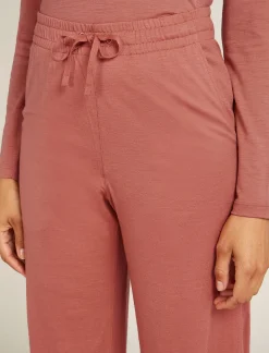 Icebreaker Bottoms^Women's Granary Culottes CedarWood