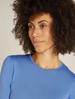 Icebreaker Base Layers^Women's Merino 200 Oasis Long Sleeve Crewe Thermal Top Baja