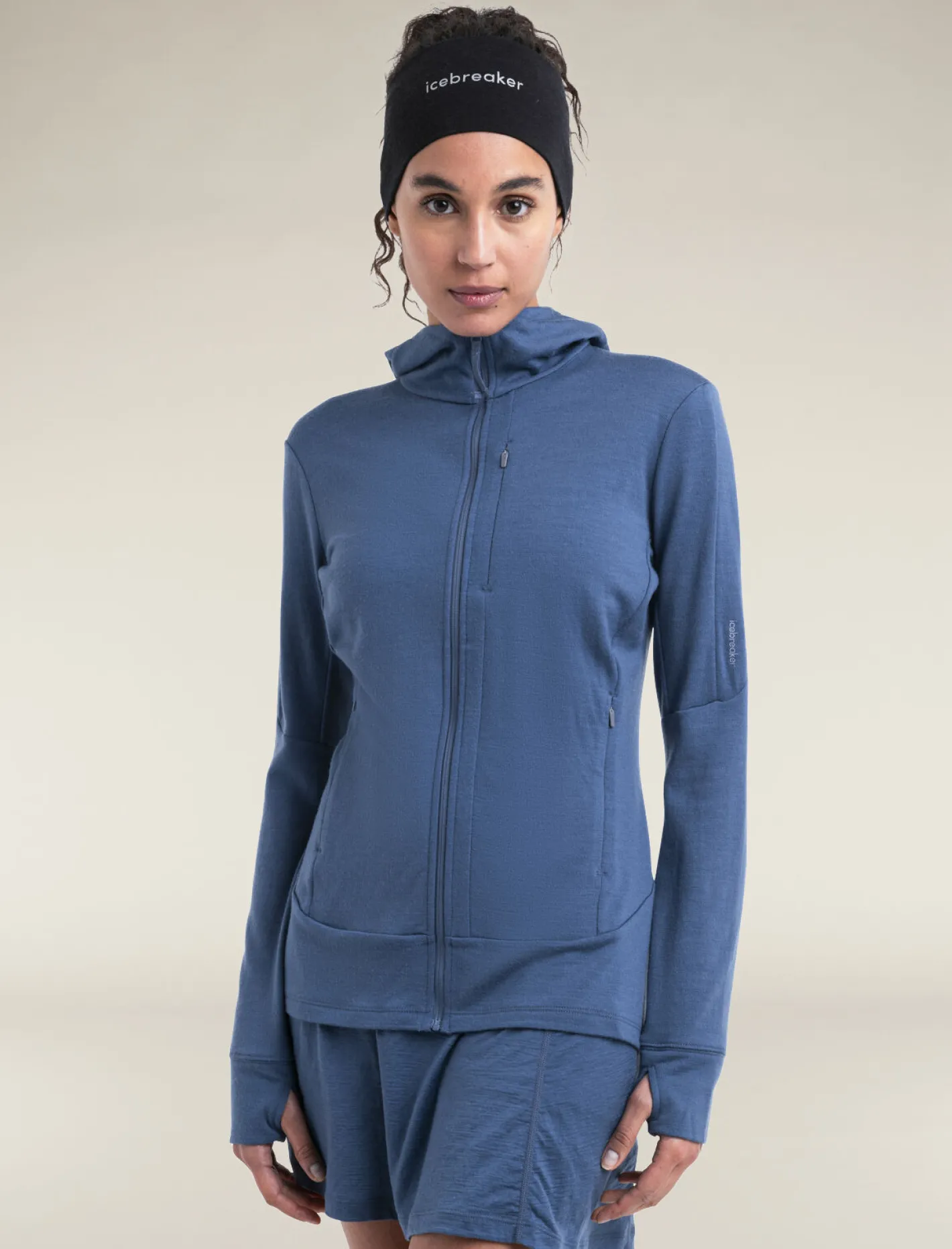 Icebreaker Jumpers & Hoodies^Women's Merino 260 Quantum Long Sleeve Zip Hoodie Dawn