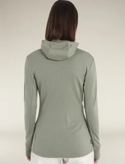 Icebreaker Jumpers & Hoodies^Women's Merino 260 Quantum Long Sleeve Zip Hoodie Lichen
