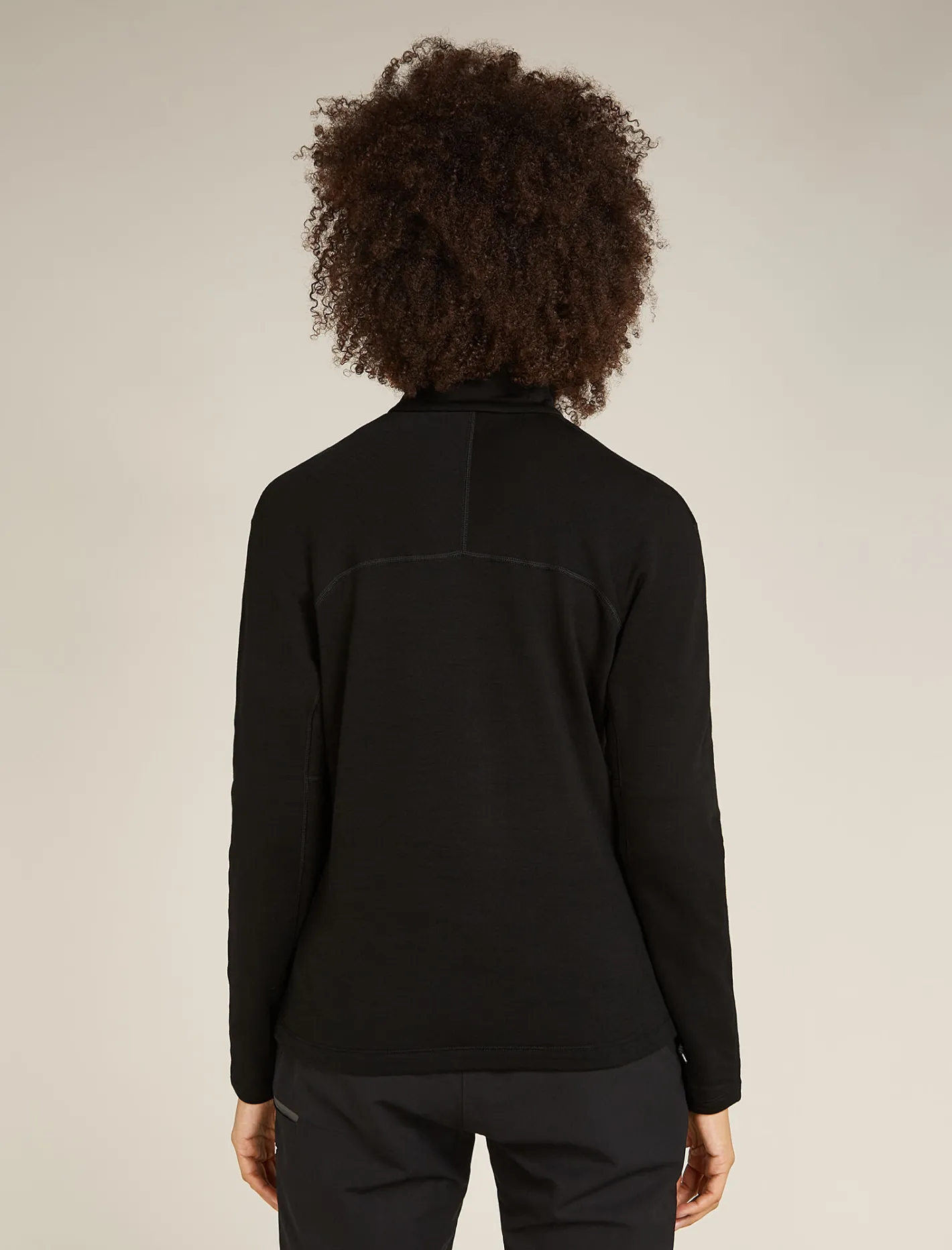 Icebreaker Jumpers & Hoodies^Women's Merino 360 Realfleece™ Elemental Long Sleeve Half Zip Jacket Black