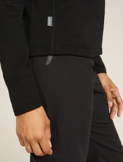 Icebreaker Jumpers & Hoodies^Women's Merino 360 Realfleece™ Elemental Long Sleeve Half Zip Jacket Black