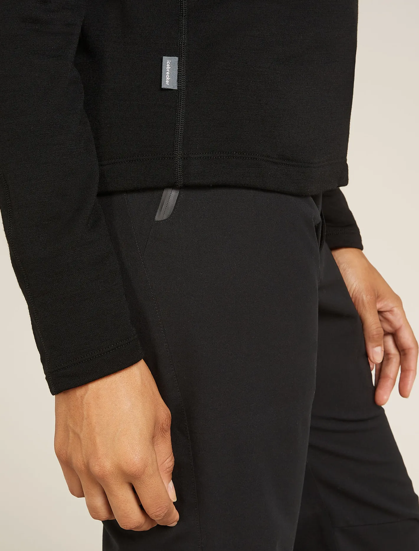 Icebreaker Jumpers & Hoodies^Women's Merino 360 Realfleece™ Elemental Long Sleeve Half Zip Jacket Black