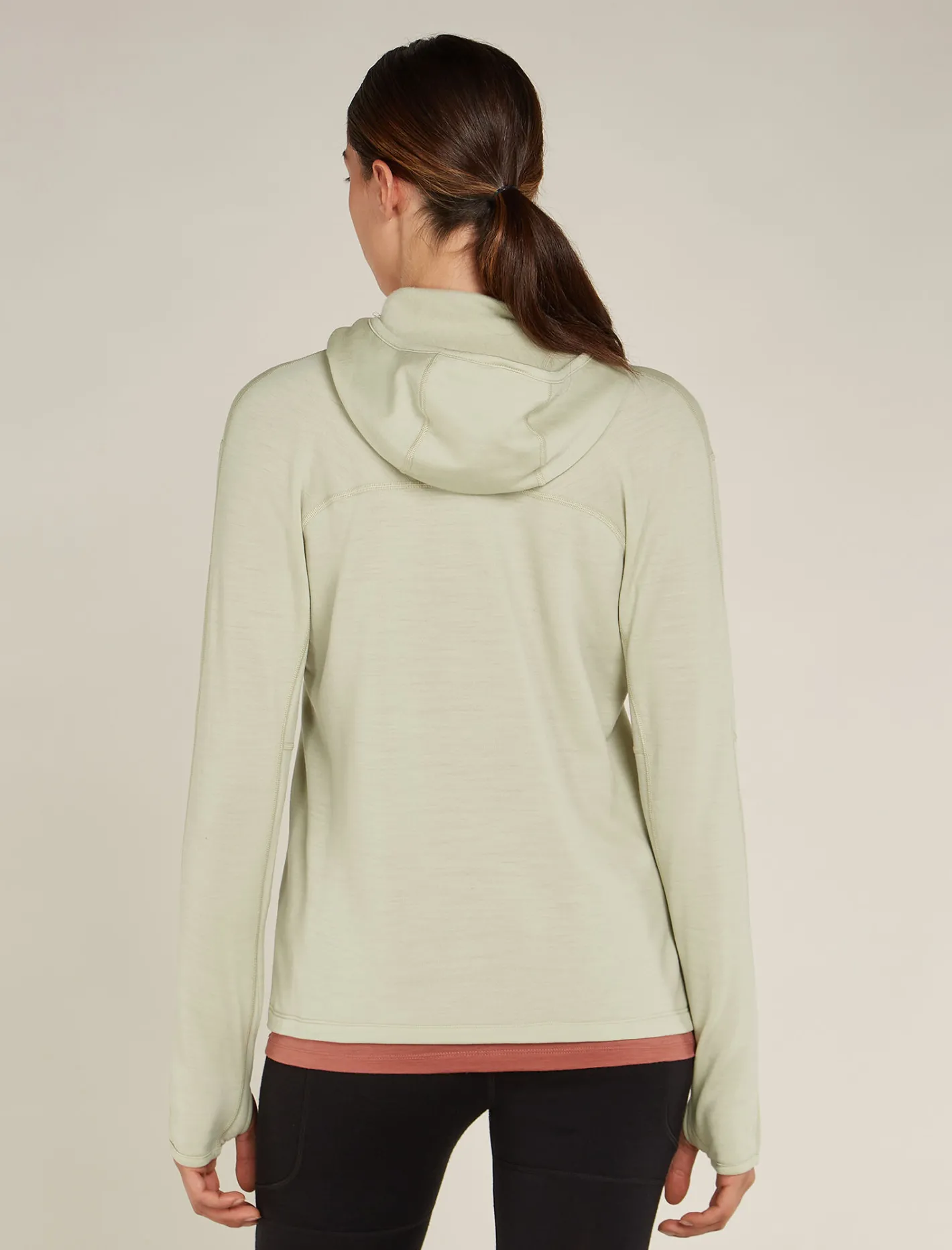 Icebreaker Jumpers & Hoodies^Women's Merino 360 Realfleece™ Elemental Long Sleeve Zip Hoodie Ashen