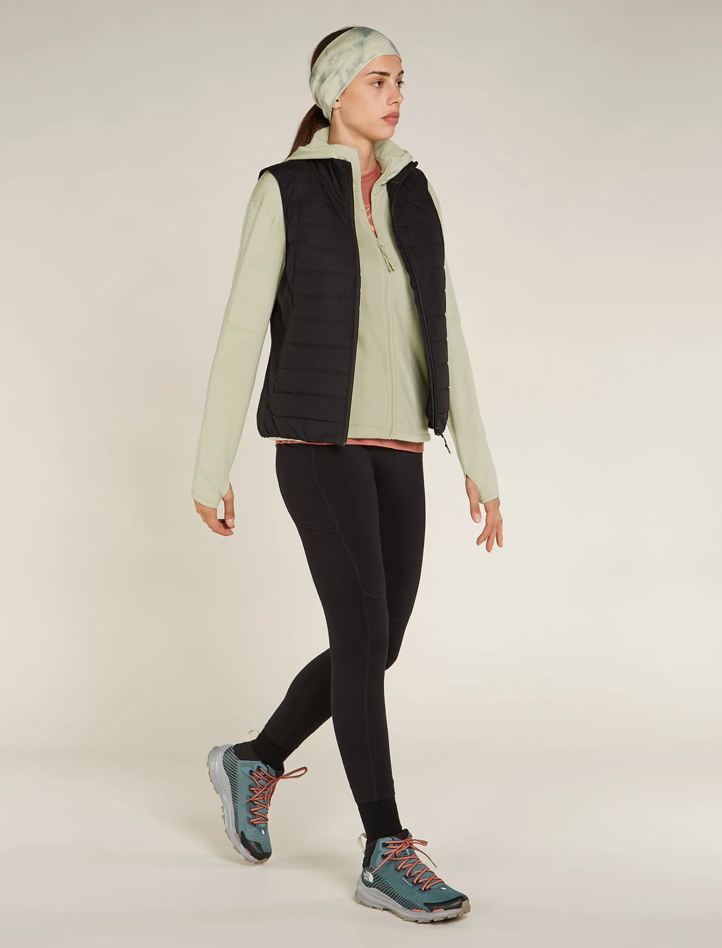 Icebreaker Jumpers & Hoodies^Women's Merino 360 Realfleece™ Elemental Long Sleeve Zip Hoodie Ashen