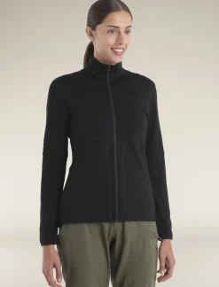 Icebreaker Jumpers & Hoodies^Women's Merino 560 Realfleece™ Elemental Long Sleeve Zip Black