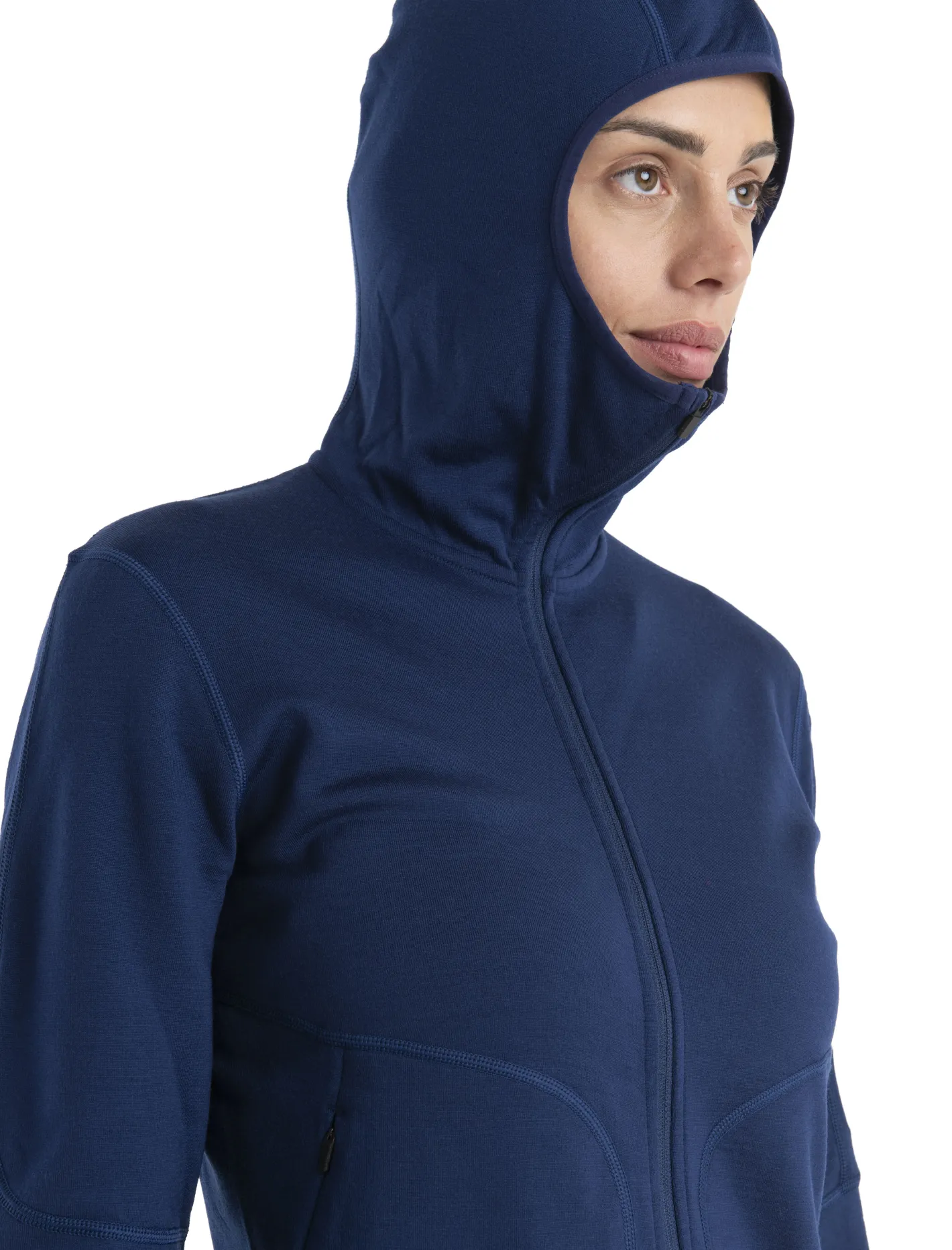 Icebreaker Jumpers & Hoodies^Women's Merino 560 Realfleece™ Elemental Long Sleeve Zip Hoodie RoyalNavy