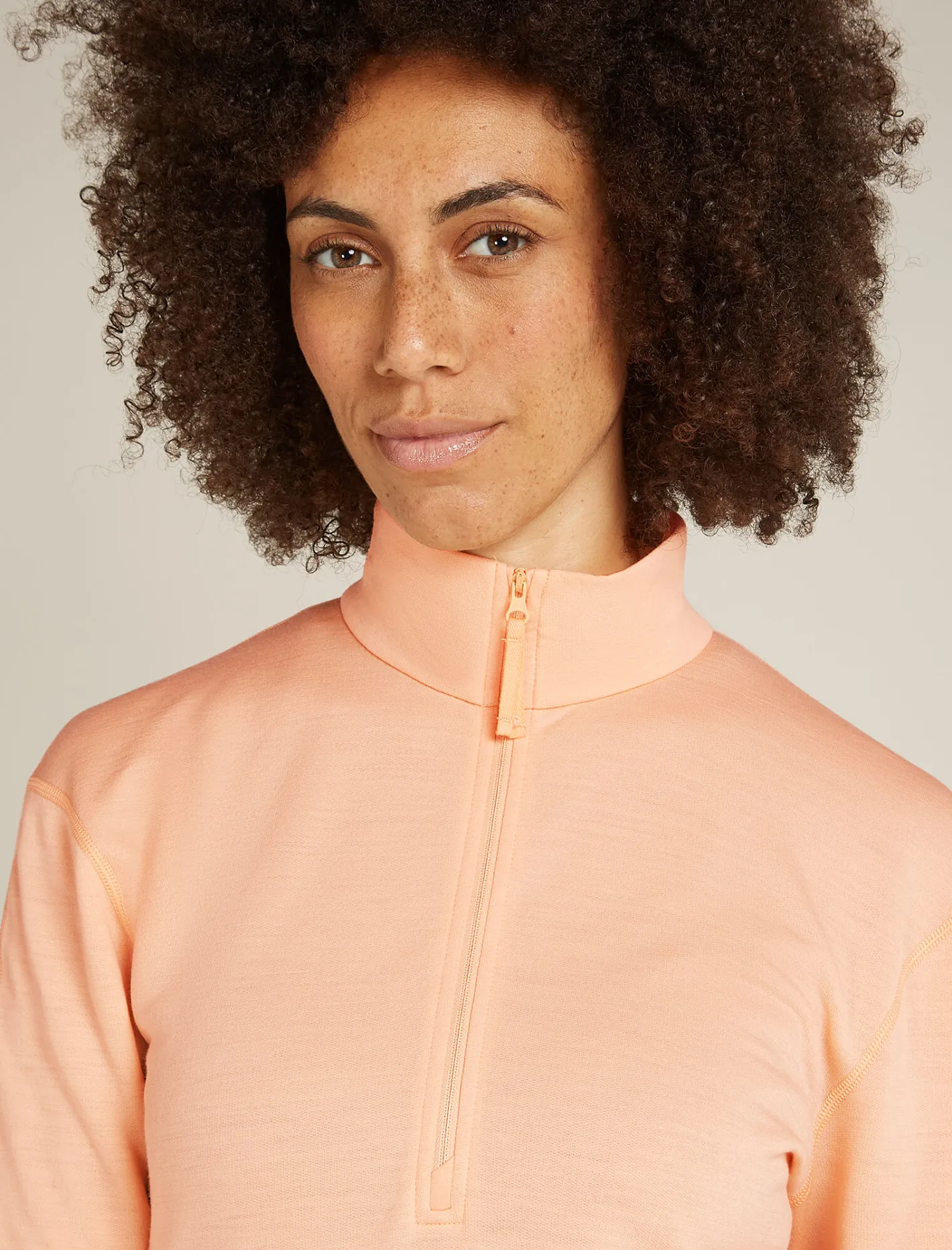Icebreaker Jumpers & Hoodies^Women's Merino 360 Realfleece™ Elemental Long Sleeve Half Zip Jacket Sunstone