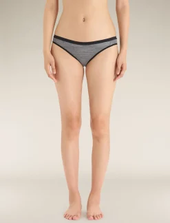 Icebreaker Underwear & Bras^Women's Merino 150 Siren Bikini GritstoneHeather