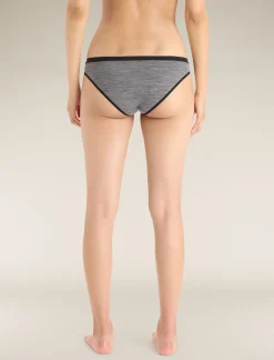 Icebreaker Underwear & Bras^Women's Merino 150 Siren Bikini GritstoneHeather