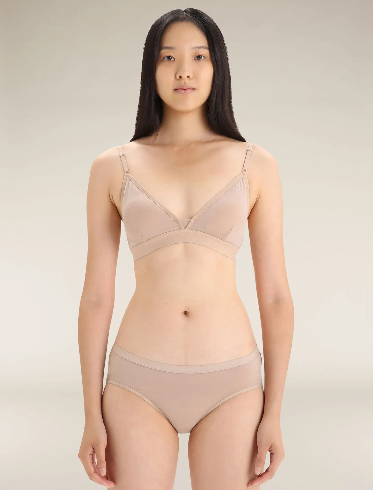 Icebreaker Underwear & Bras^Women's Merino 150 Siren Bra Inserts Praline