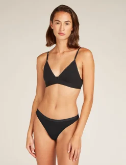 Icebreaker Underwear & Bras^Women's Merino 150 Siren Bra Inserts Black/Black