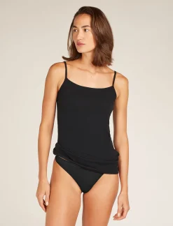 Icebreaker Underwear & Bras^Women's Merino 150 Siren Cami Black