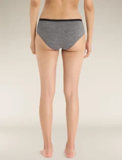 Icebreaker Underwear & Bras^Women's Merino 150 Siren Hipkini GritstoneHeather