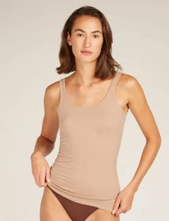 Icebreaker Underwear & Bras^Women's Merino 150 Siren Tank Praline