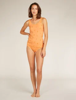 Icebreaker Underwear & Bras^Women's Merino 150 Siren Tank Snow Day Feldspar