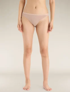 Icebreaker Underwear & Bras^Women's Merino 150 Siren Thong Praline