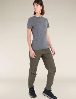 Icebreaker T-shirts & Tanks^Women's Merino 150 Tech Lite Short Sleeve T-Shirt GritstoneHeather