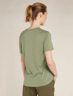 Icebreaker T-shirts & Tanks^Women's Merino 150 Tech Lite Short Sleeve Relaxed T-Shirt Lichen