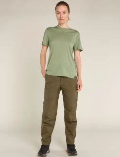 Icebreaker T-shirts & Tanks^Women's Merino 150 Tech Lite Short Sleeve Relaxed T-Shirt Lichen