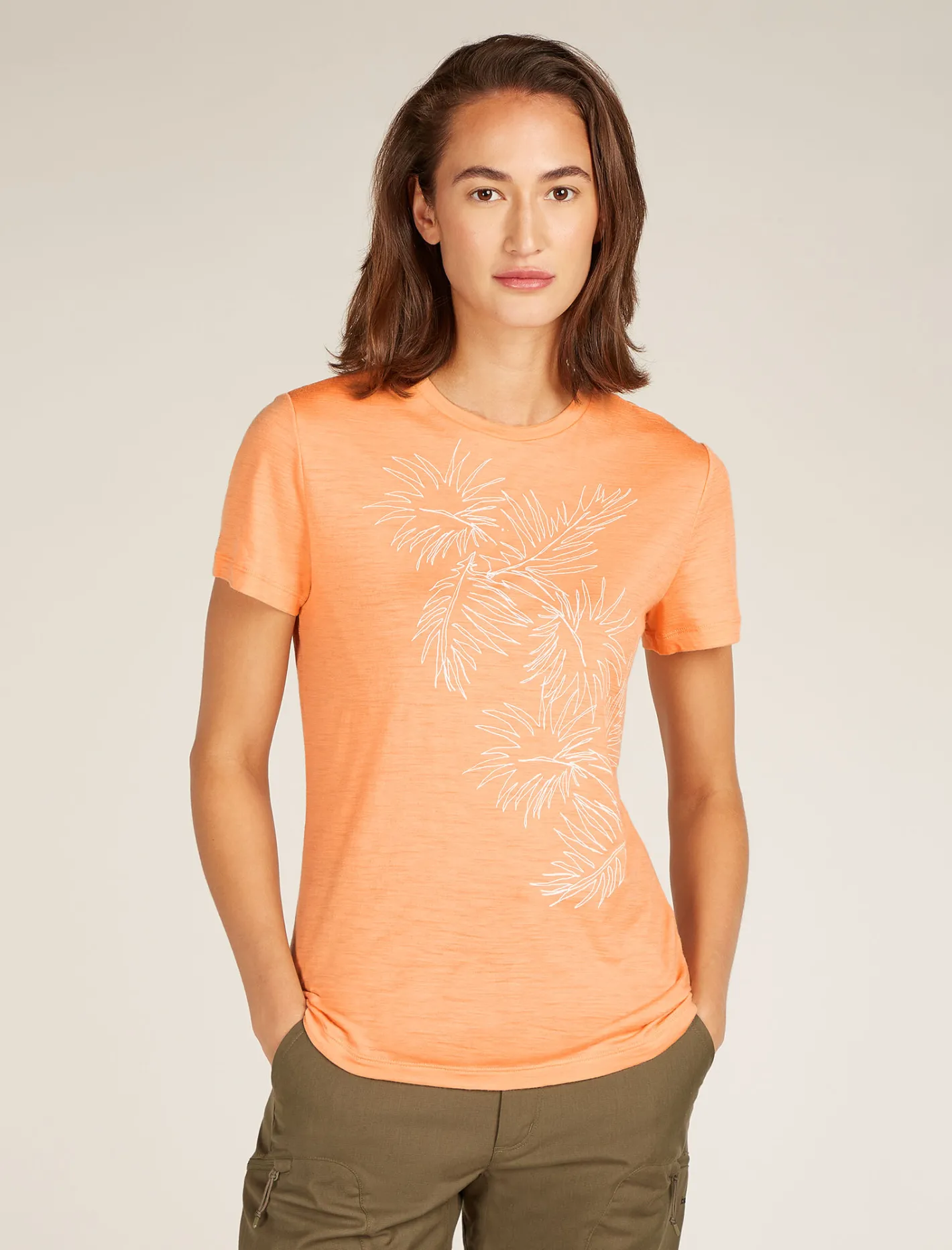 Icebreaker T-shirts & Tanks^Women's Merino 150 Tech Lite Short Sleeve T-Shirt Winter Floral Feldspar