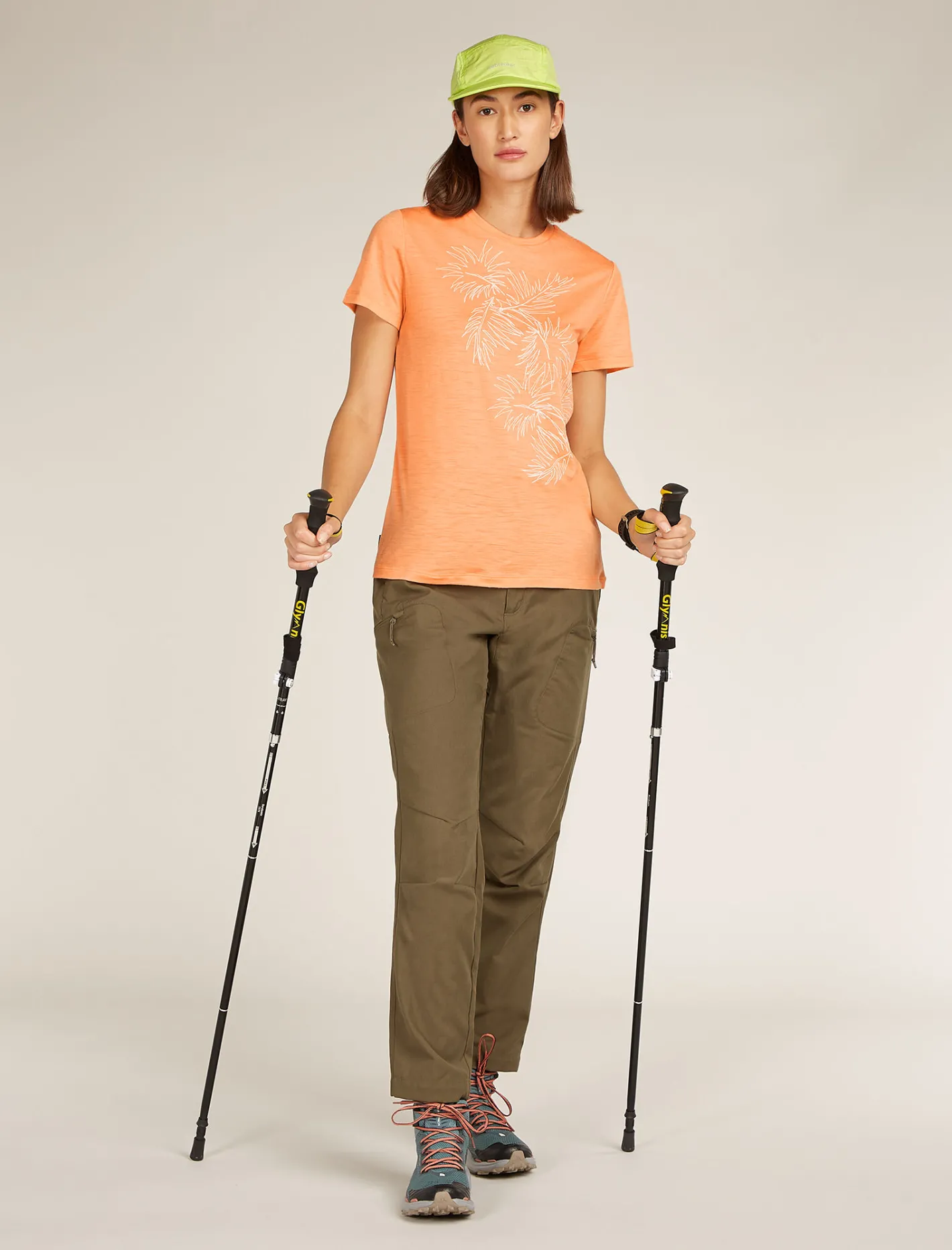 Icebreaker T-shirts & Tanks^Women's Merino 150 Tech Lite Short Sleeve T-Shirt Winter Floral Feldspar