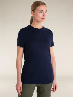 Icebreaker T-shirts & Tanks^Women's Merino 150 Tech Lite Short Sleeve T-Shirt MidnightNavy