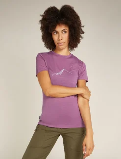 Icebreaker T-shirts & Tanks^Women's Merino 150 Tech Lite Short Sleeve T-Shirt Southern Constellation Deco