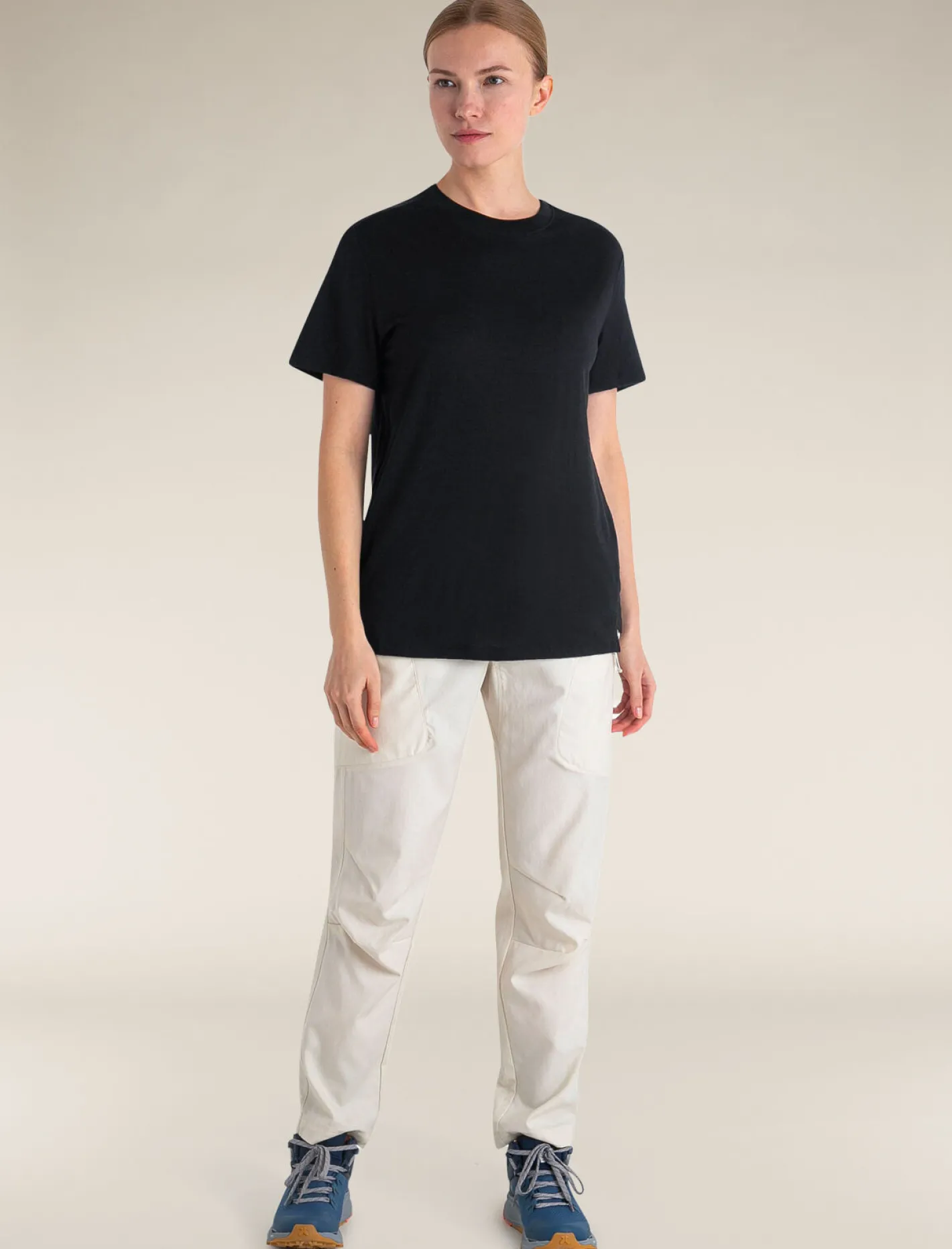 Icebreaker T-shirts & Tanks^Women's Merino 150 Tech Lite Short Sleeve Relaxed T-Shirt Black