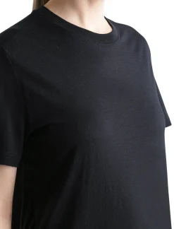 Icebreaker T-shirts & Tanks^Women's Merino 150 Tech Lite Short Sleeve Relaxed T-Shirt Black