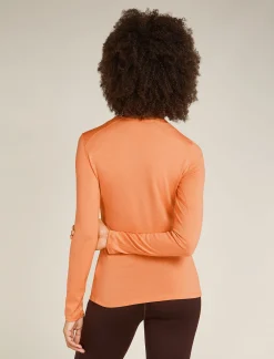 Icebreaker Base Layers^Women's Merino 260 Tech Long Sleeve Crew Neck Thermal Top Feldspar