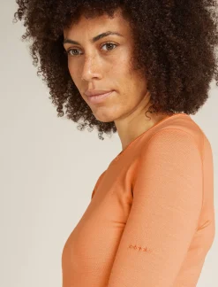 Icebreaker Base Layers^Women's Merino 260 Tech Long Sleeve Crew Neck Thermal Top Feldspar