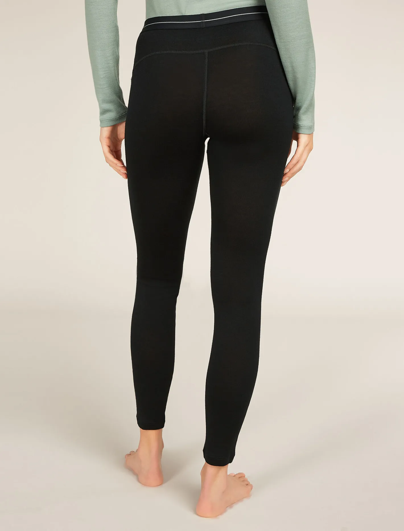 Icebreaker Bottoms|Base Layers^Women's Merino 260 Tech Thermal Leggings Black