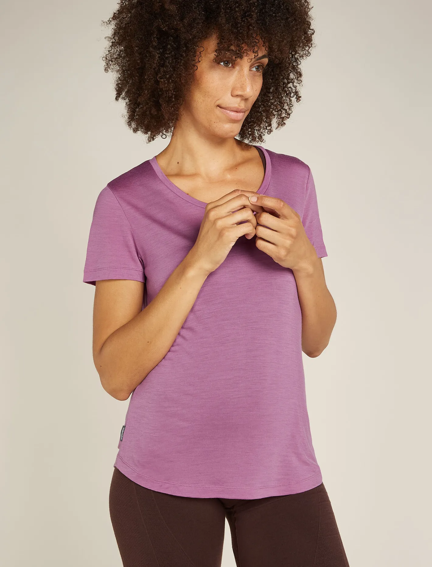 Icebreaker T-shirts & Tanks^Women's Merino Blend 125 Cool-Lite™ Sphere Short Sleeve Scoop T-Shirt Deco