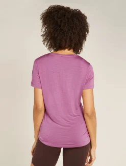 Icebreaker T-shirts & Tanks^Women's Merino Blend 125 Cool-Lite™ Sphere Short Sleeve Scoop T-Shirt Deco
