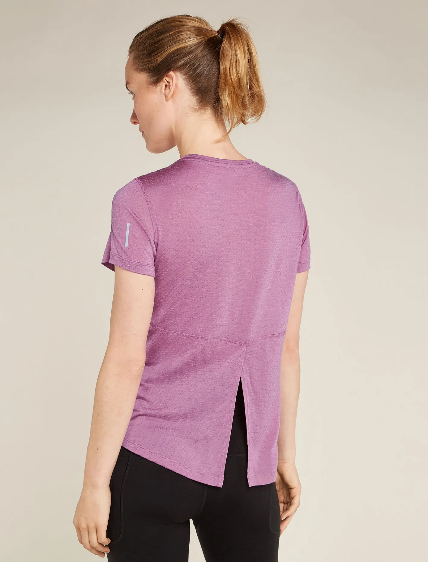 Icebreaker T-shirts & Tanks^Women's Merino Blend 125 Cool-Lite™ Speed Short Sleeve Slit Back T-Shirt Deco