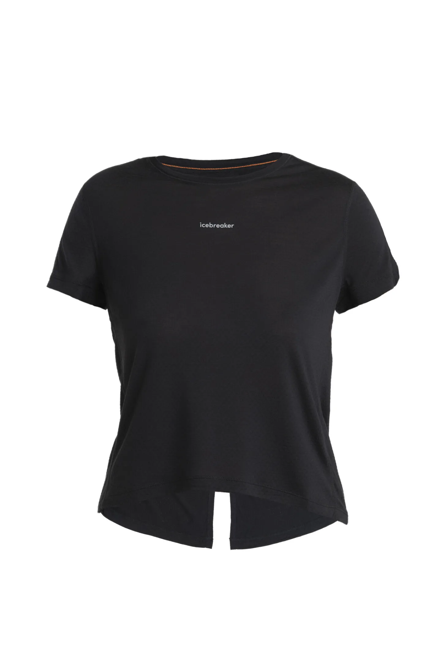 Icebreaker T-shirts & Tanks^Women's Merino Blend 125 Cool-Lite™ Speed Short Sleeve Slit Back T-Shirt Black