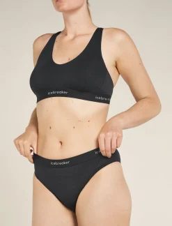 Icebreaker Underwear & Bras^Women's Merino Blend 125 Cool-Lite™ Sprite Hipster Black