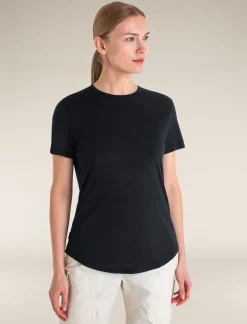 Icebreaker T-shirts & Tanks^Women's Merino Blend 125 Cool-Lite™ Sphere Short Sleeve T-Shirt Black