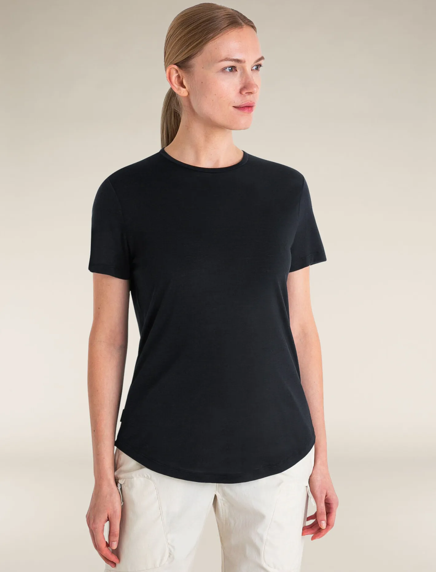 Icebreaker T-shirts & Tanks^Women's Merino Blend 125 Cool-Lite™ Sphere Short Sleeve T-Shirt Black