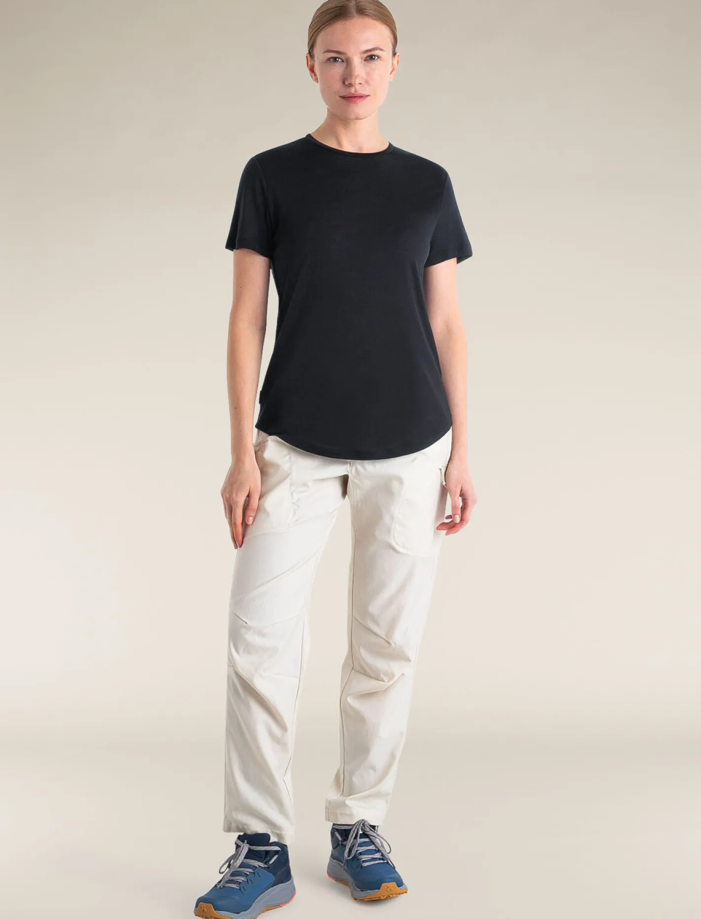 Icebreaker T-shirts & Tanks^Women's Merino Blend 125 Cool-Lite™ Sphere Short Sleeve T-Shirt Black