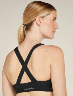 Icebreaker Underwear & Bras^Women's Merino Blend 125 Cool-Lite™ Sprite Racerback Bra Black
